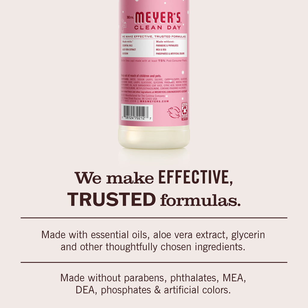Mrs. Meyer's Peppermint Dish Soap 3-count bundle