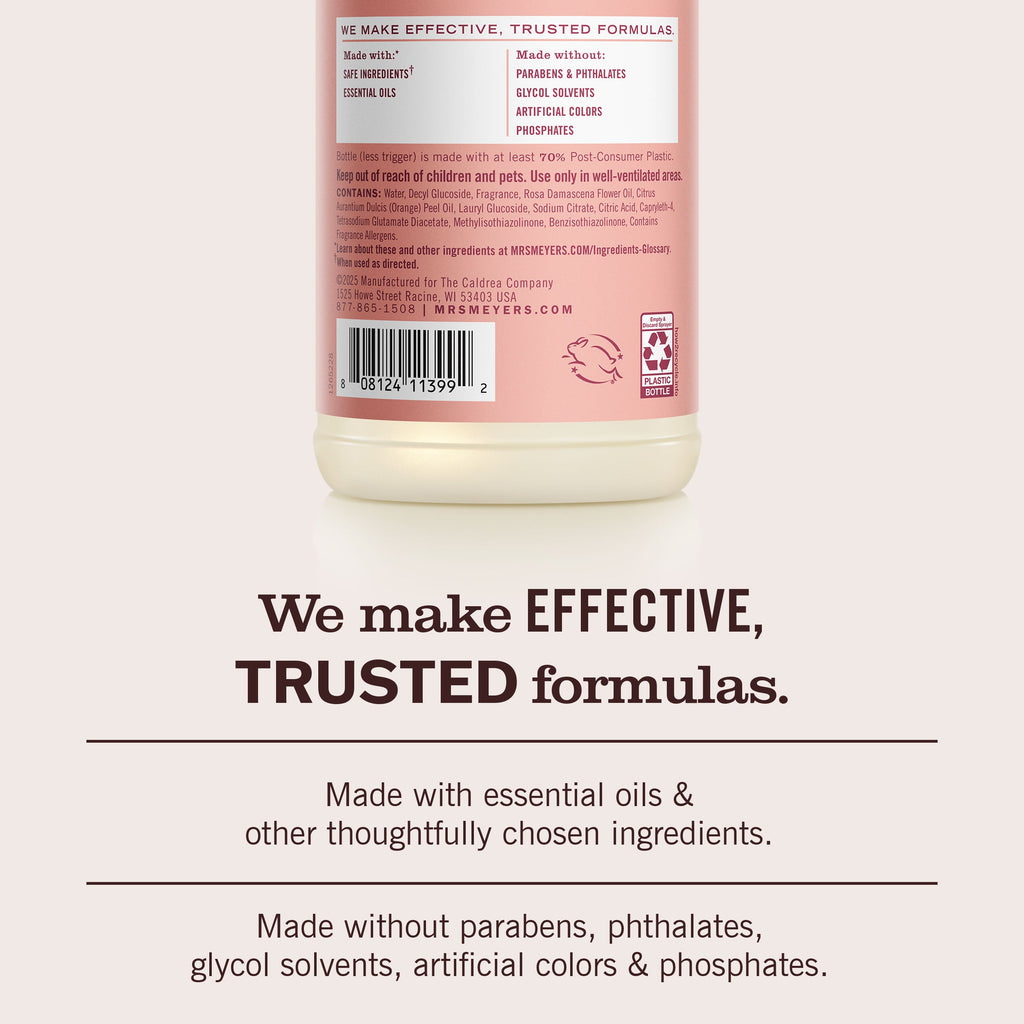 Mrs. Meyer's Rose Multi-Surface Everyday Cleaner